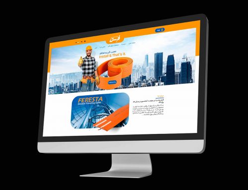 طراحی وب سایت شرکت کفپوش بارسا