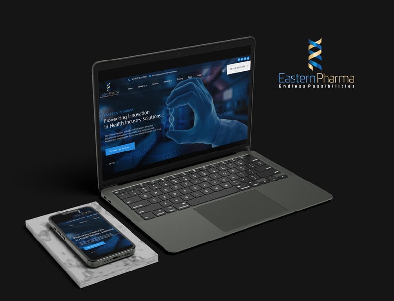 eastern DeviceMockup  - طراحی وب سایت